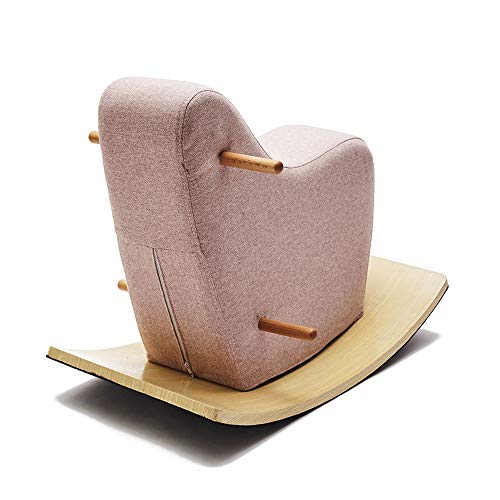 YWSZJ Hochwertige Holzpuppen Schaukelpferd Baby reiten EIN Spielzeug Schaukelholzpferd für Kinderzimmerzubehör (Color…