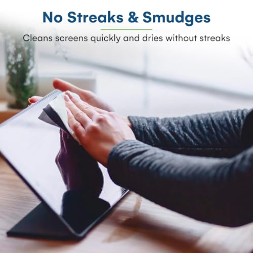 image for Care Touch Lens Wipes for Eyeglasses - 100 Individually Wrapped Pre-Mo