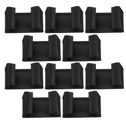 SOESFOUFU 10 Clips para Muebles de Patio: Clips para sofás de Exterior, Abrazaderas de ratán, Sujetadores para sillas de Mimbre, diámetro Interior 59 mm - Conector seccional