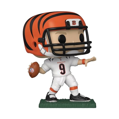 Funko Pop! Nfl: Bengals - Joe Burrow - (Home Uniform) - Figura De Vinilo Coleccionable - Idea De Regalo- Mercancia Oficial - Juguetes Para Niños Y Adultos - Sports Fans - Muñeco Para Coleccionistas