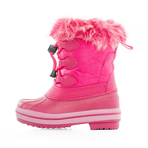 NORTY Waterproof Artic Snow Boots Rated Below Zero for Toddler Kids Boys and Girls