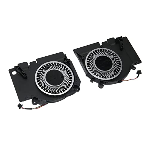 C010 S9AFFOR MI 15.6 G Enfriaptop de Ventilador de Refrigeración Interviador, Unidad de Procesamiento de Computadora Portátil Ventilador de Enfriamiento Reemplazo para MI 171502 AA AO AD AB AQ AK AM