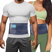 Everyday Medical Umbilical Hernia Belt for Men - Abdominal Binder Post Surgery, Hernia Support for Women with Compression Pad, Abdominal Compression Garment for Incisional, Epigastric, Ventral - XXL