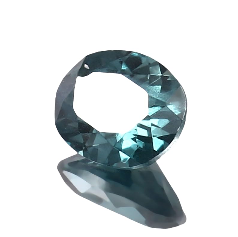 Tourmaline indicolite naturelle 9 x 7 mm pour un pendentif unique à offrir