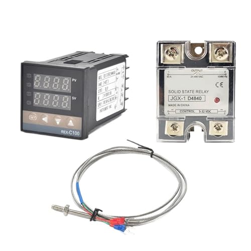 Régulateur de température REX-C100 numérique avec relais SSR 40DA - 3