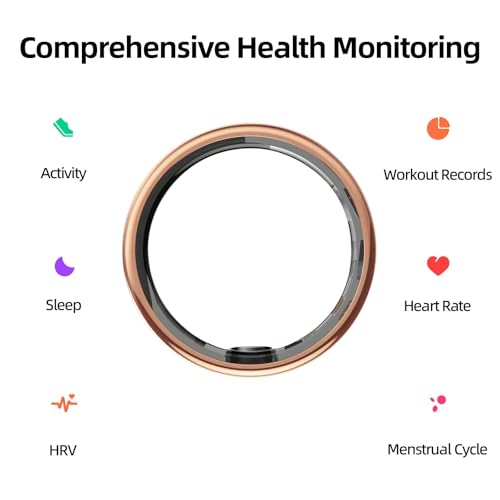 Image of Smart Ring for Women & Men Fitness Sleep Heart Tracker
