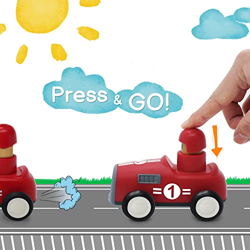 Likee Toy Cars Push And Go Play Friction Powered Vehicles Transport Tools Gifts For Babies Toddlers Kids Boys Girls Age 3+ Years Old (Including Car Airplane Boat Train) #TOP1