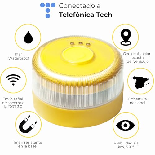 ISSE SAFETY Baliza V16 Homologada DGT 3.0