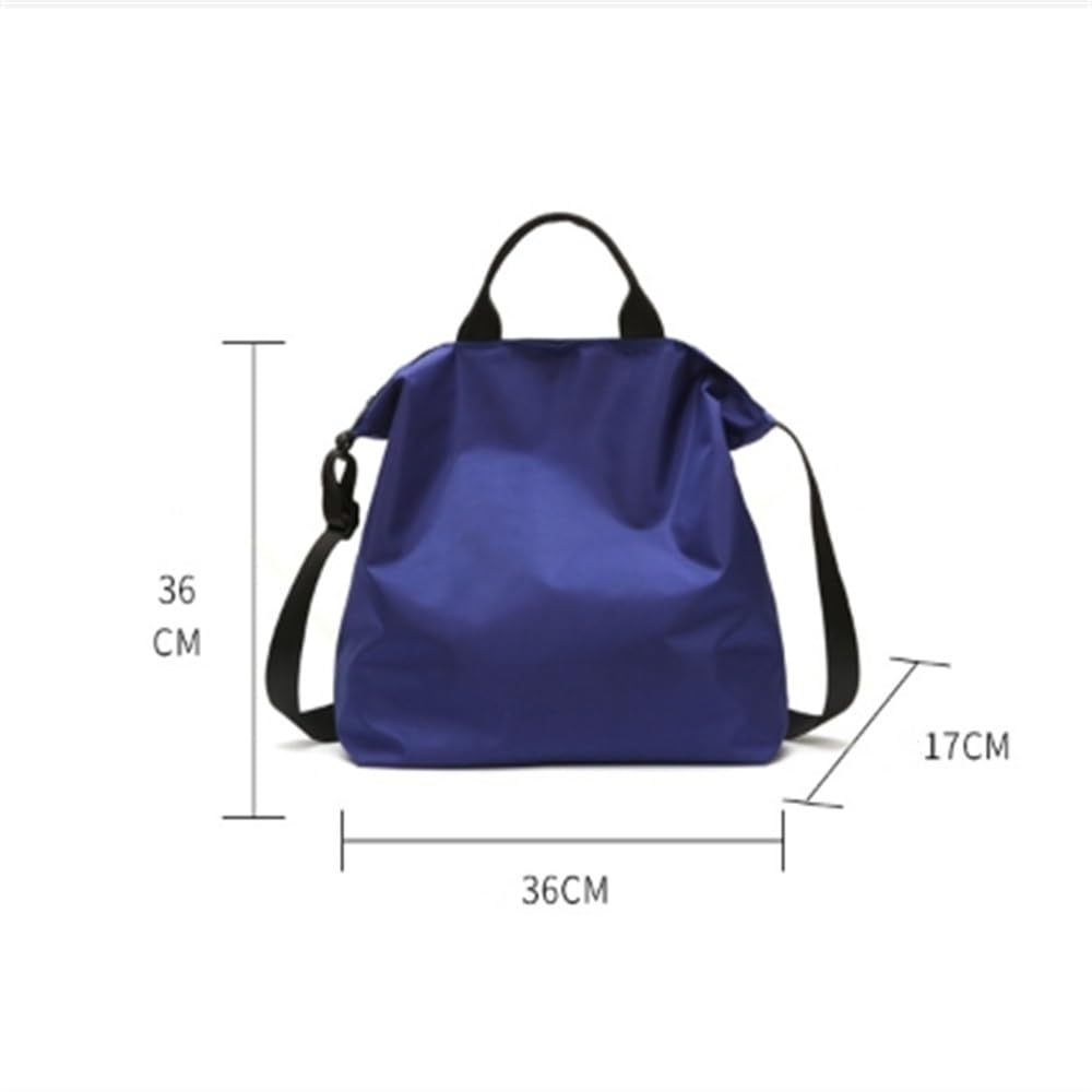 Borsa da Viaggio da Donna Borsa da yoga viaggio semplice for il tempo libero per i Viaggi Giornalieri(Schwarz)