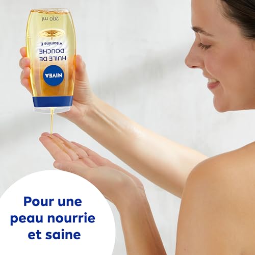 Nivea huile de douche pour peaux sèches 200ml - vue 5