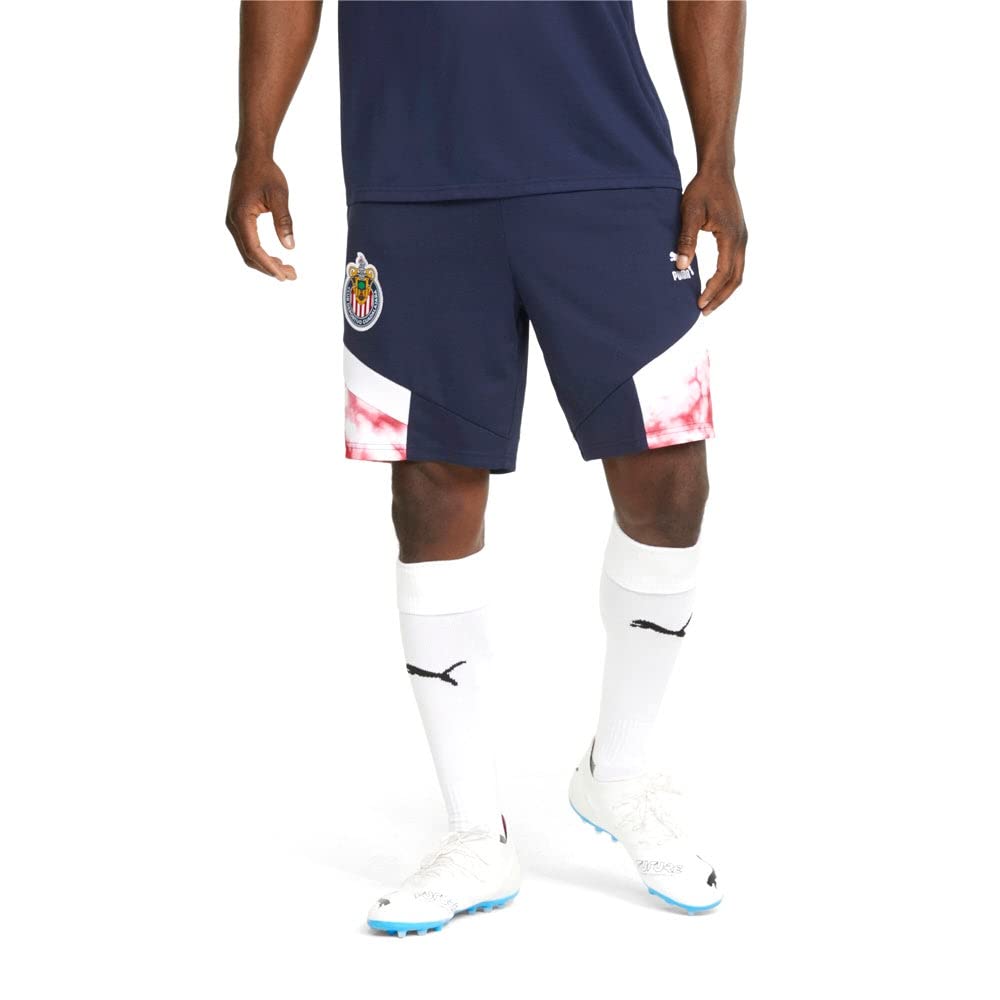 PUMAChivas Iconic Men's Shorts (US, Alpha, X-Large, Regular, Regular, Standard, Navy)