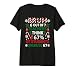 6 Out of 7 Teachers Funny Ugly Christmas Sweater 67 Premium Tri-Blend T-Shirt
