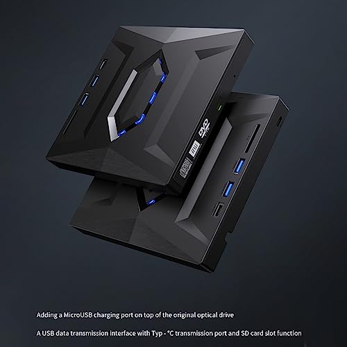 Graveur de CD DVD Externe Solution PC sans Lecteur Windows 11 10 8 7
