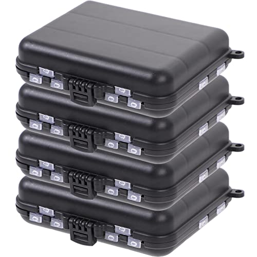 Mipcase 4pcs Fishing Bait Organizer Box Portable Detachable Fishing Storage Case for Tackle and Accessories Compact Design for Easy Use and Transport