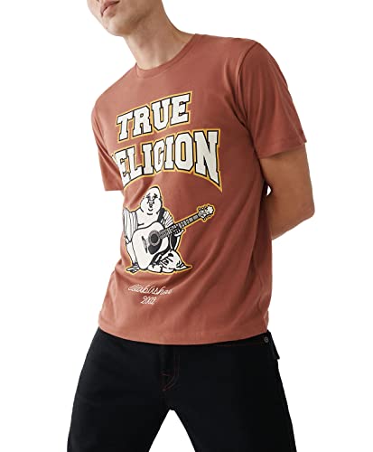 Amazon.com: True Religion Men's Buddha 2002 Tee | Sequoia | L