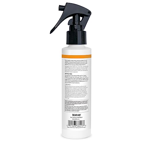 Image of GEAR AID Revivex Durable Water Repellent (DWR) Spray for Waterproof Jackets, Rain Gear, Gore-TEX, Tents & Camping Gear - Restore Waterproofing & Breathability, Various Sizes