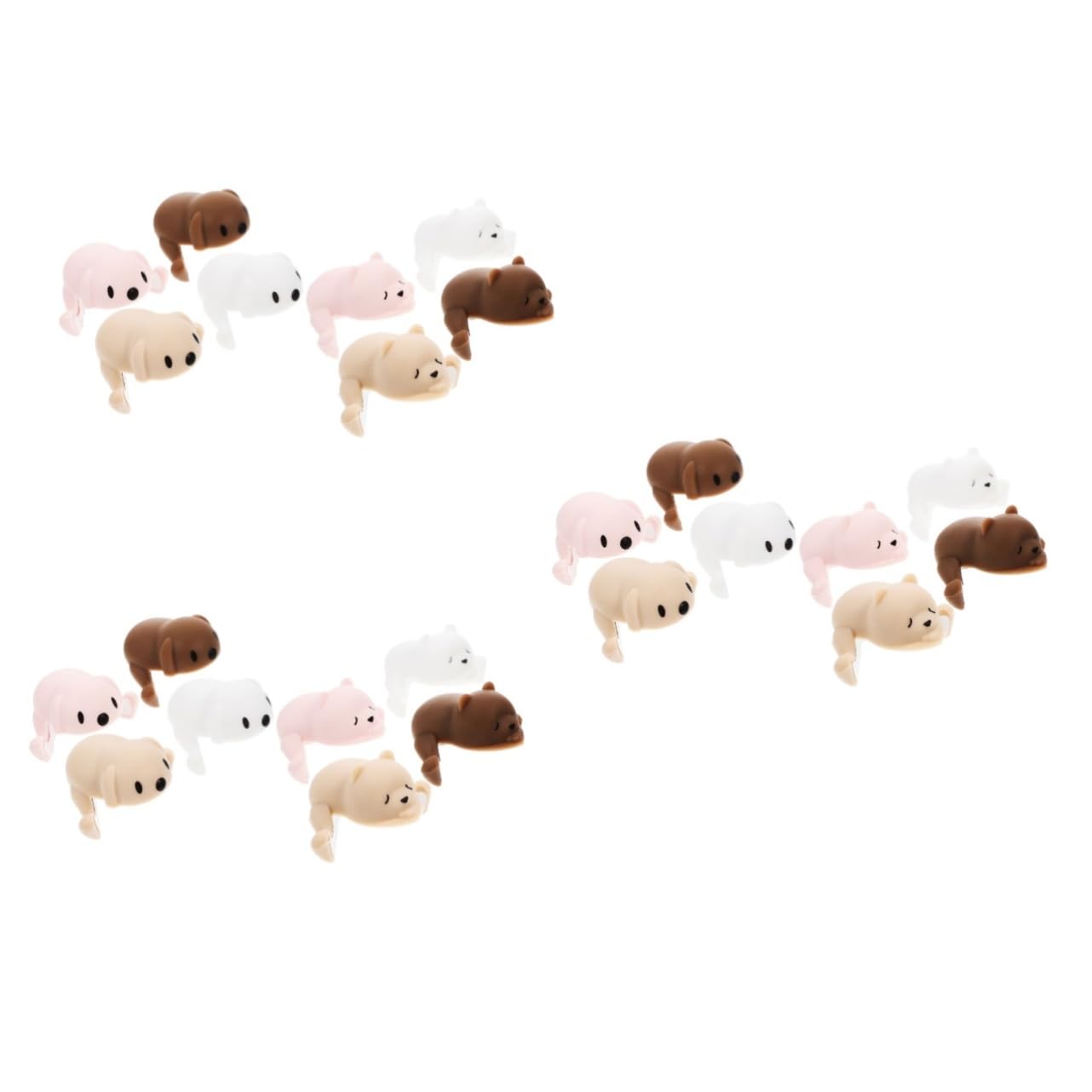 Kisangel 3 Series De Esquinas para Mesas Infantiles De Esquinas para Bebés De Esquinas para Mesas De Centro De Esquinas para 8 Piezas*3
