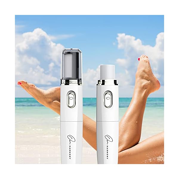Own Harmony 4-in-1 Maniküre-/ Pediküre-Set - Elektrische Nagelfeile und Hornhautentferner - Profi Hornhauthobel… – Bild 6