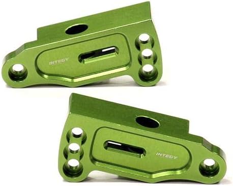 Integy RC Model BAJ232GREEN Billet Machined Rear Wing Holder for HPI Baja 5B, 5T, 5B2.0 & 5SC