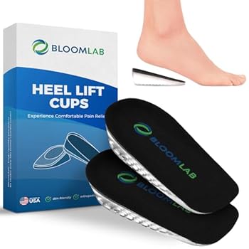 Customizable Comfort - Available in 3 adjustable heights (0.6″, 1″, 1.35″) to suit your personal needs. Ideal for daily cushioning, leg length correction, or improving posture Medical-Grade Gel - Made from high-quality, hypoallergenic medical-grade g...