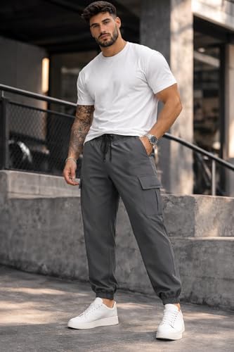 Image of ENDEAVOUR WEAR Men's Track Pants|Cargo Pants|Cargo Jogger Stretchable Sports Gym Running Pants |Casual Loungewear