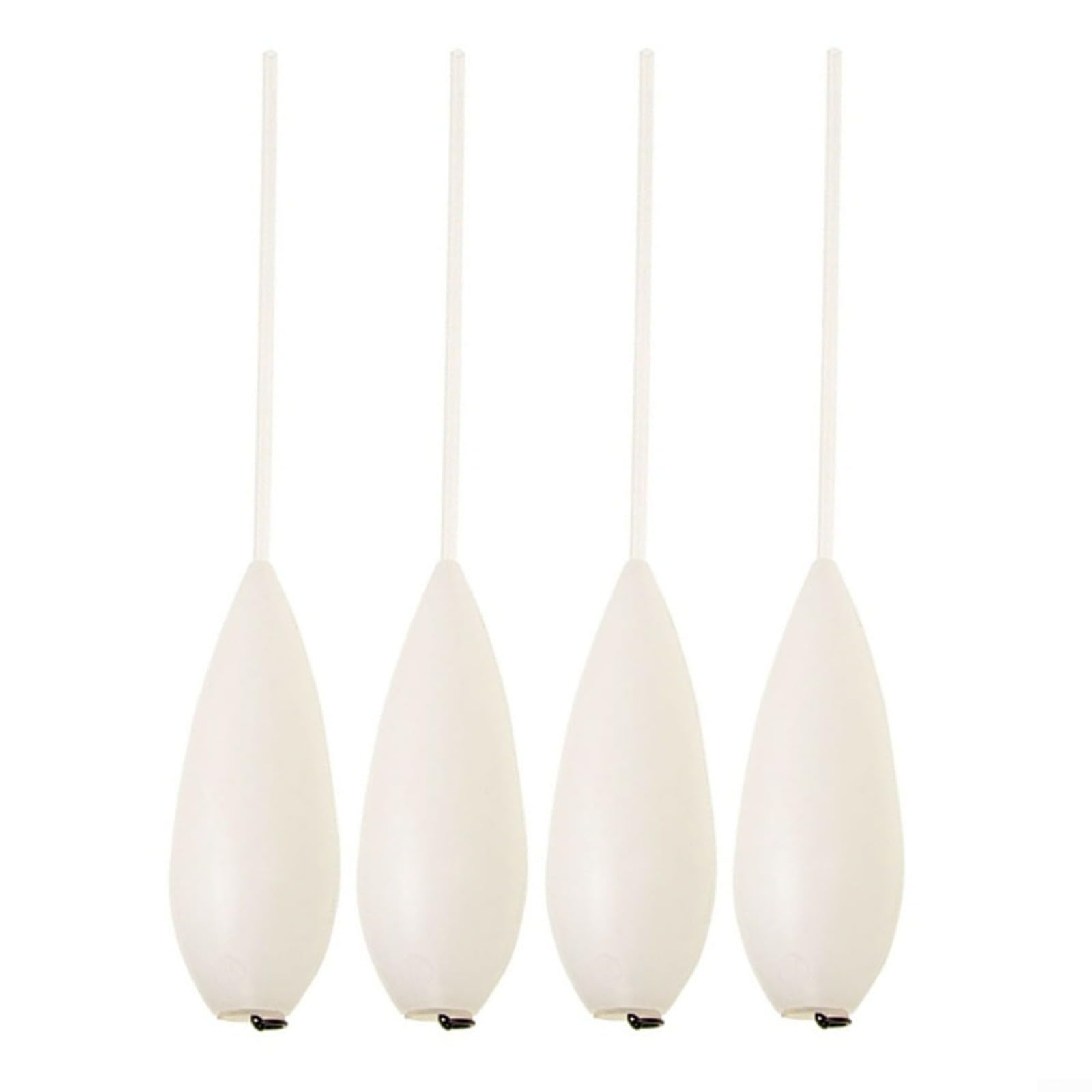 Glewi 4pcs Acrylic Fishing Floats for Bombarda Carp Inline Controller, Super Buoyant Long Cast Tackle for Lake River Sea, 15/30g(15g)