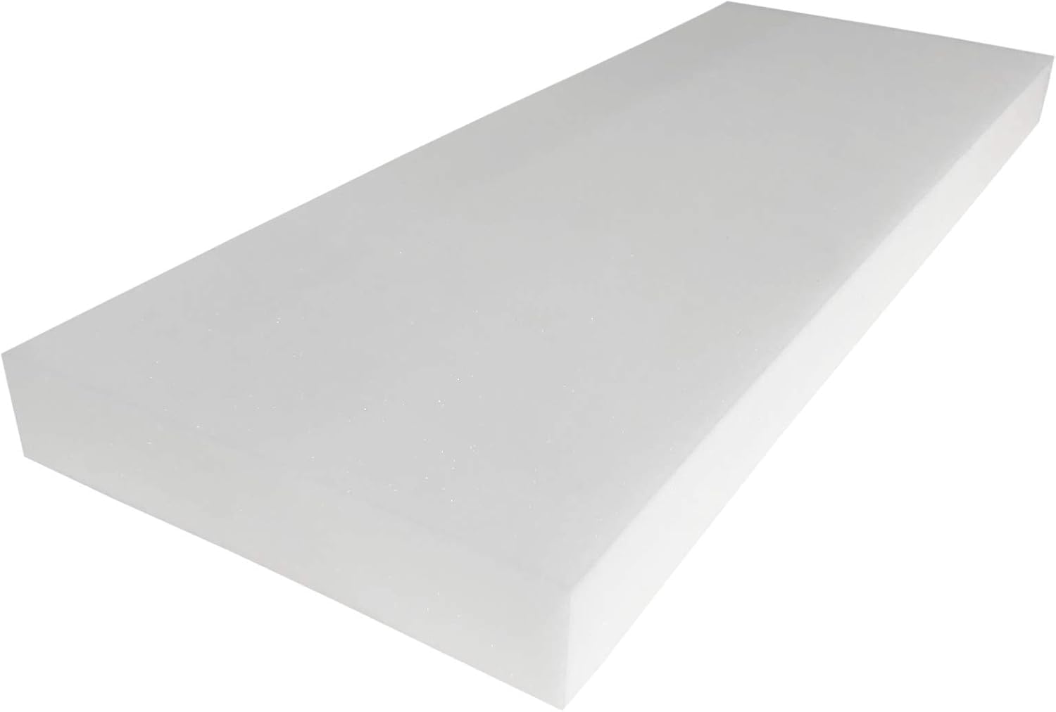 Haani High Density Foam Cut to Size 60 x 20 Inch – Firm Upholstery Foam for Sofa, Seat Cushions, Chairs & Beds – Available in Multiple Thicknesses ((60 X 20 X 1) INCH)