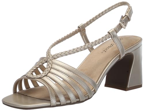 Sandales à talon Topaze Easy Street champagne en 38 étroit pour femme