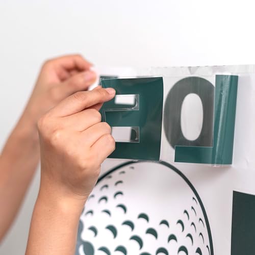 Stickers para primer cumpleaños tema golf verde miniatura 7