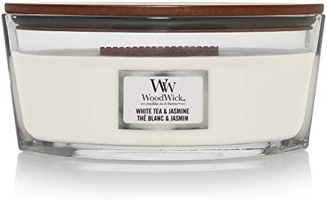Woodwick Ellipse Scented Candle with Crackling Wick | Fireside | Up to 50 Hours Burn Time, Fireside - WW
