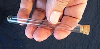 Test Tubes High Temperature Glass Laboratory 5 ml 10mm x 100mm Pack of 10 Tubes W/Corks