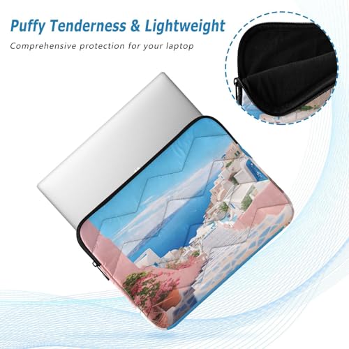 Funda para portátil 13-14 pulgadas rosa impermeable y resistente miniatura 5