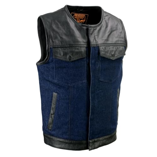 Amazon.com: Milwaukee Leather MDM3004 Men's Brute Dual Closure Amazon.com: Milwaukee Leather MDM3004 Men's Brute Dual Closure