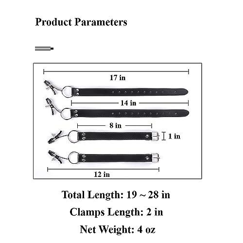 Image of Labia Spreader Straps Clip Nipple Clitoris Clamps BDSM Bondage Restraint Kit Vagina Peeping Stimulator Pussy Massage Exotic Sex Toys for Adult Games Women Female