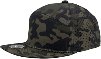 Osprey R+ Premium Medium Profile 7-Panel Rope Brim Hat | Performance Snapback Cap | Blanks for Custom Embroidery and Patches