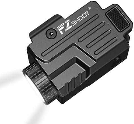 EZshoot 800 Lumens Compact Pistol Light with Strobe Mode for Home Defense