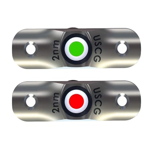 TACO Rub Rail Mounted LED Navigation Light Set - 2-1/2