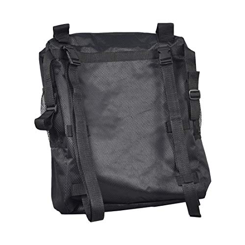 image for AlveyTech Black Seat Backpack Bag - Durable Ripstop Nylon Organizer La