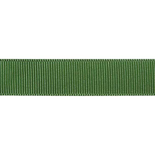Prym Grosgrain Ribbon 16 mm Green, 100% Polyester