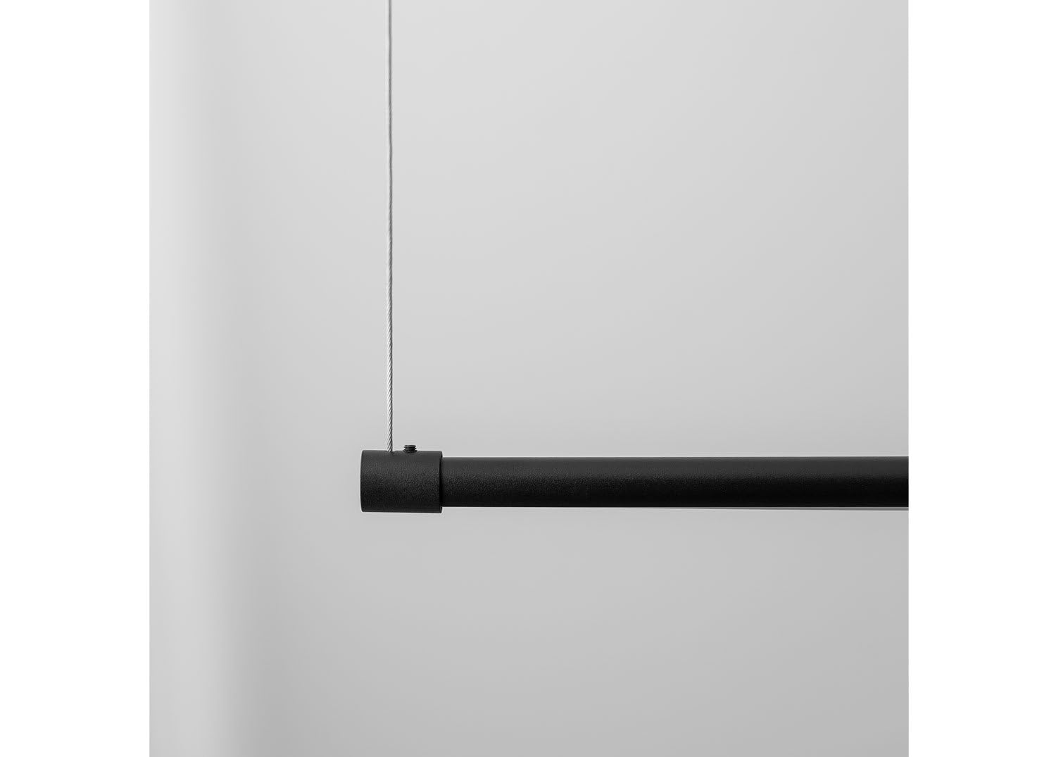 SKLUM Liniowa lampa sufitowa LED z metalu (122 cm) Bergene
