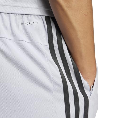 Image of adidas Tr-ES PIQ 3Sho Men Blue Training Shorts Size -