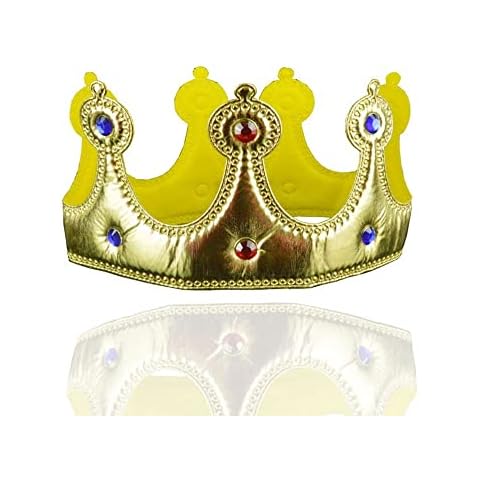 King Robe, Royal Red Velvet Queen Deluxe Robe Cape Cloak Fancy Dress Costume Sceptre Cosplay Accessory 31.5 in/47.2 in Cover