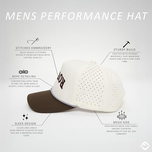 Image of Funky Junque Golf Trucker Hat | Lightweight Golf Trucker Rope Hat with Adjustable Snapback, Golf Course and Weekend Wear, Funny Golf Hats for Men and Women