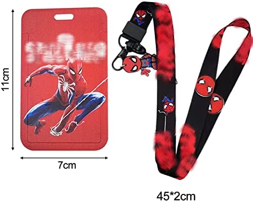 Lynley 2 Piece Sleeve Neck Lanyard Card Holder, Detachable Lanyard, Boys & Girls Badge Clip Neck Strap