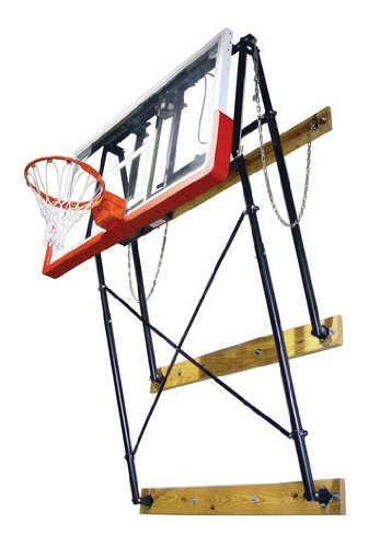 Gared Fold Up Wall Mount Adjustable Fan Board Mounting (4-6 ft.)