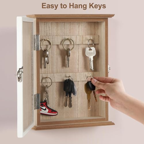 Ahuonel KEY HOLDER FOR WALL Holder Wall Mount, Key Hooks Hanging Key Rack Wall Key Holder thumb #4