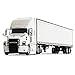 First Gear 1/64 Scale Diecast Collectible White/White Mack Anthem Sleeper Cab Tractor with 53