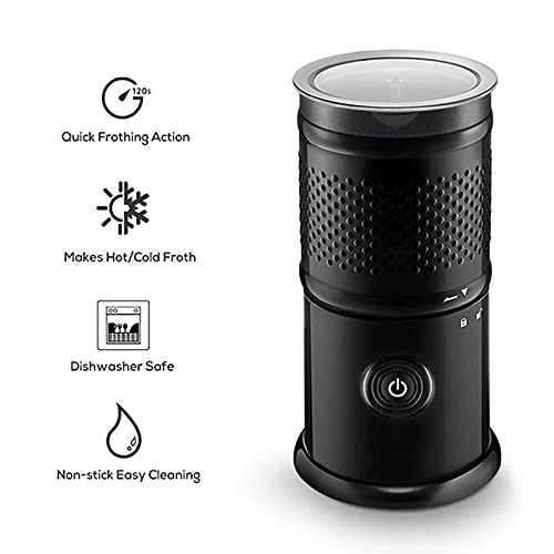 Espumador de leche multifunción, vaporizador de café eléctrico doméstico, máquina mezcladora de chocolate para latte… - Imagen 7