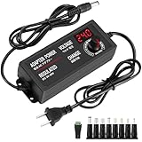 mAh マルチ 電源 AC アダプター72W 3A マルチ ボルト DC 3~24V アダプター 3A 電源アダプター LCDディスプレイ搭載 3V 4.5V 5V 6V 7.5V 9V 12V 15V 18V 21V 24V マルチ電圧 AC アダプター 安定化電源 カメラ ルーター ディスプレイ LEDストリップ用 9個変換プラグ付き ユニバーサル