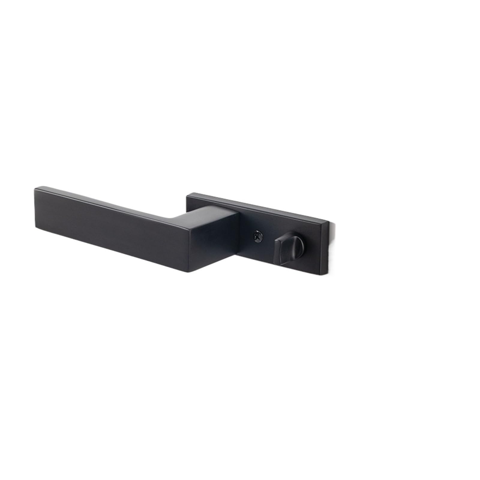 Serrure de porte en cuivre pur à poignée simple grise et finition italienne